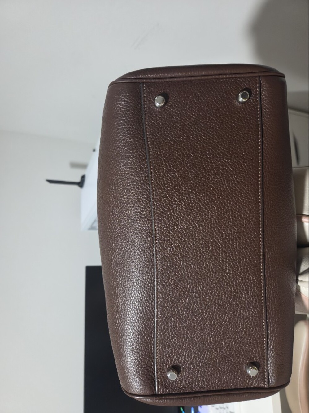 Coach Rowan Large Satchel Maple - Picture 5 of 12